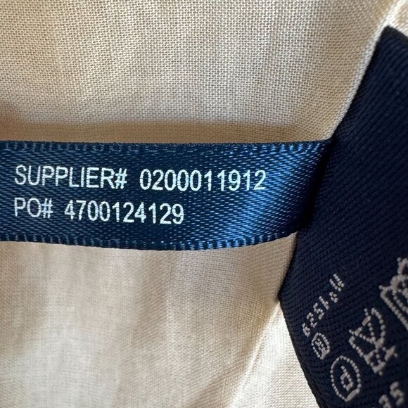 Ralph Lauren Sport Light Tan 100% Cotton Pleated A Line Short Skirt Size 14 - Picture 9 of 13